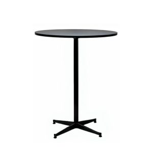 STÅBORD, svart laminat Ø60H110 cm