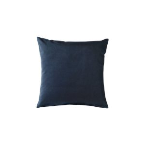 KUDDE, Mörkblå sammet, 50x50cm