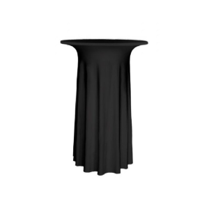 STÅBORDSDUK, rund svart Ø60 cm