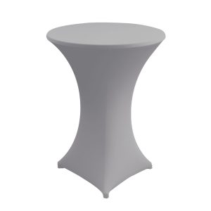 STÅBORDSDUK, elastisk metallic Ø60 cm