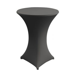 STÅBORDSDUK, elastisk antracit Ø60 cm