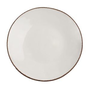 TALLRIK, Fortuna beige flat Ø22,5 cm