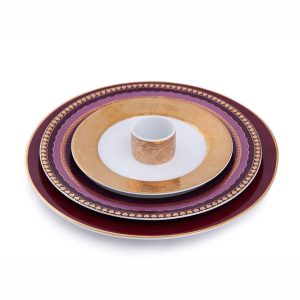 TALLRIK, Oriental guld 19 cm