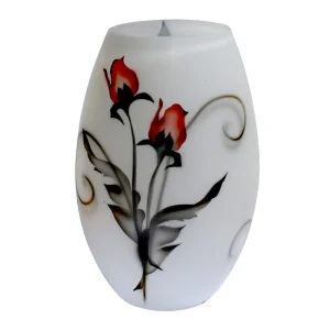 Vas Rose Crystal Ink 20 cm