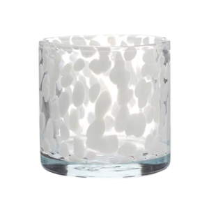 LJUSLYKTA, Disa DOT, vit, 10cm