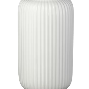 VAS, Stilren, vit med räfflor, 22cm