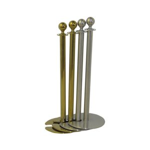 AVSPÄRRNINGSTOLPE, Mässing / per styck, exkl. rep