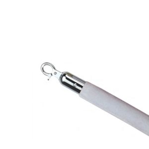 AVSPÄRRNINGSREP, Vit / krom 160 cm