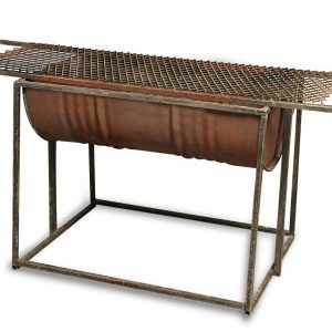 GRILL, Kolgrill med galler 60×90 cm