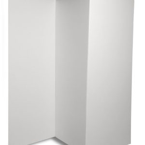 VIKSKÄRM, vit papp (H:2m, B:3m)