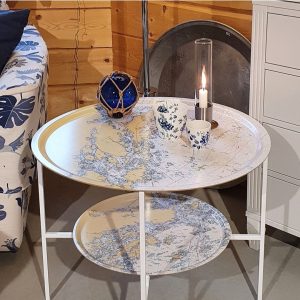 Benstativ till två brickor 65cm & 45cm