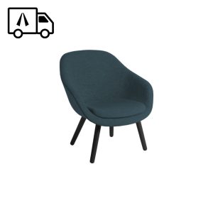 FÅTÖLJ, Lounge About a Chair, blå/svart