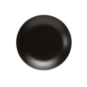 TALLRIK, RAK Volcano svart (halvdjup) Ø26 cm