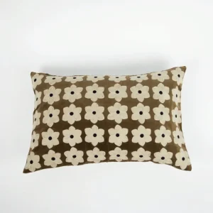 Daisy kuddfodral brun 40×60