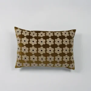 Daisy kuddfodral cognac 40×60