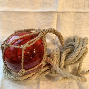 Glasflöte Röd 12,5cm