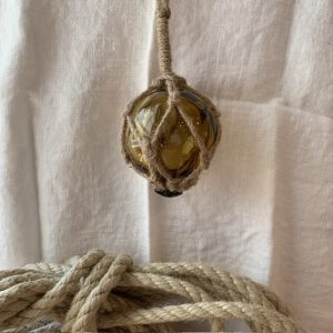 Glasflöte Gul 7,5cm