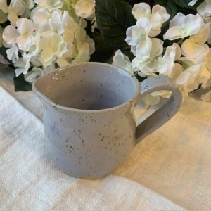 Handdrejad Kanna ”Lilablå chamotte” Sundboden Design