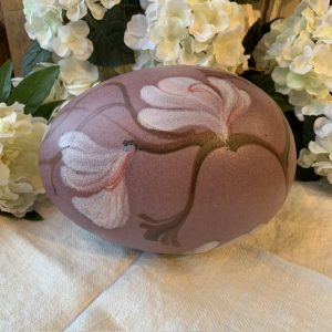 Stengods ägg handmålat Paradisverkstaden