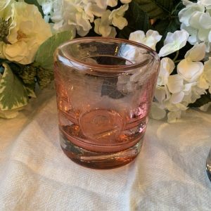 Handblåst glasvas/ljuslykta Jo Andersson