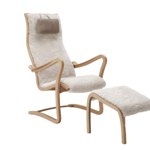 Majoren fåtölj inkl pall Bröderna Anderssons