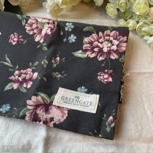 Kökshandduk Penelope dark grey