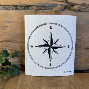 Disktrasa ”Kompassros” Sundboden Design