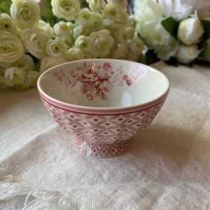 Skål liten Frech bowl Abelone rasberry