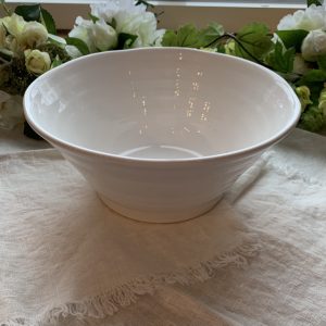 Skål 25cm vit Capri Bruka Design