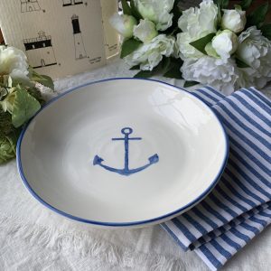 Pastatallrik/ Uppläggningsfat 25cm Ankare Capri Bruka Design