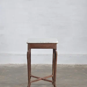 Side table with marble top