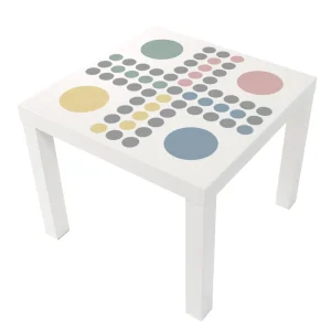 Fiaspel, ljus pastell (51×51 cm)