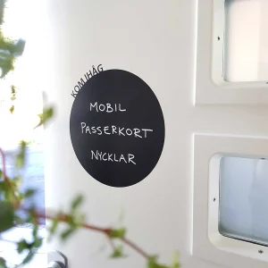 Wallsticker kom ihåg-tavla, rund