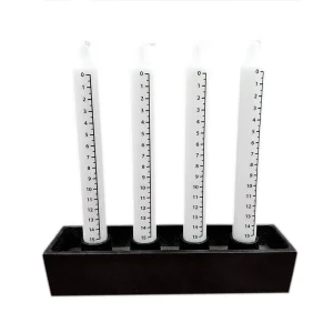 Ljusdekor, linjal till adventsljus