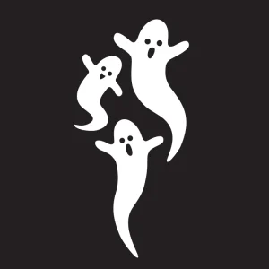 Fönsterdekor, spöken