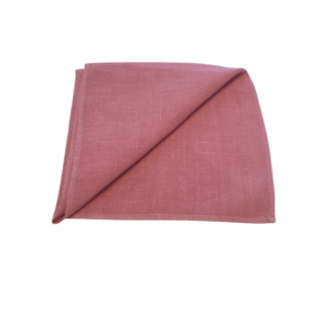 SERVETT, gammelrosa bomull, 50×50 cm