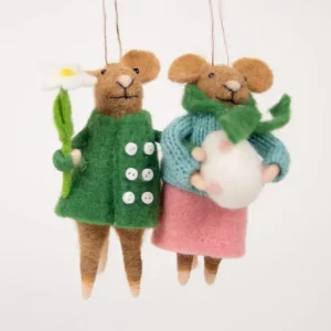 Möss sand – grön kappa