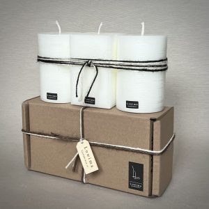 Ljuspaket, blockljus 3 x 100mm