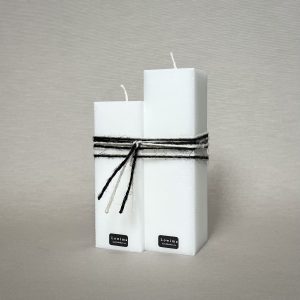 Ljuspaket, blockljus Fyrkantiga 43x43mm x2