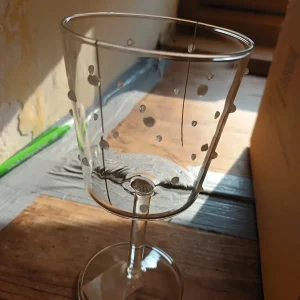 Venezia vinglas vita prickar