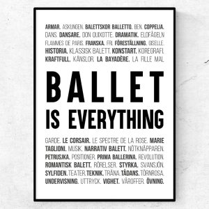Ballet poster