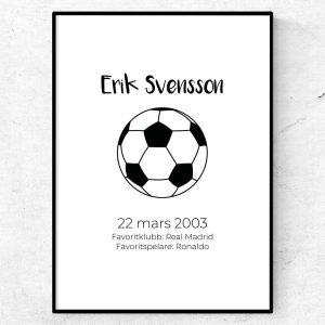 Födelseposter Fotboll