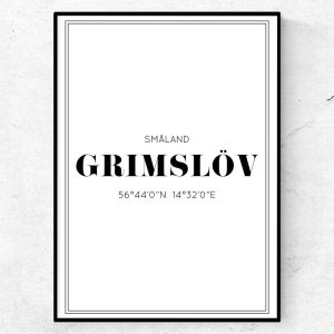 Grimslöv poster