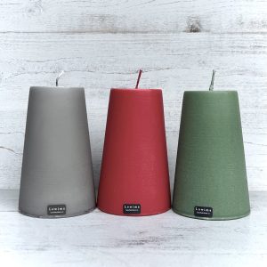 Blockljus, konformat Ø 80mm (mörka färger)