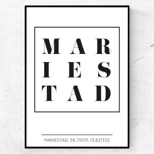 Mariestad poster