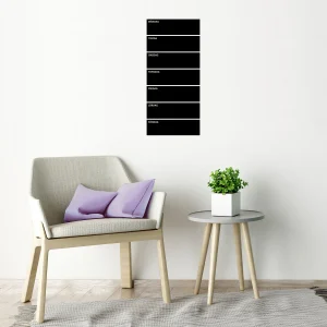 Wallsticker planeringstavla, vecka (27×59 cm)