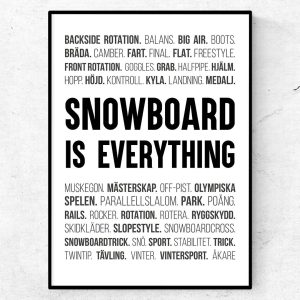 Snowboard is everything