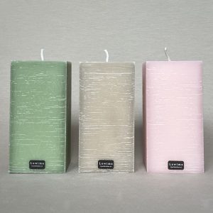 Blockljus, fyrkantiga 64x64mm, 125mm