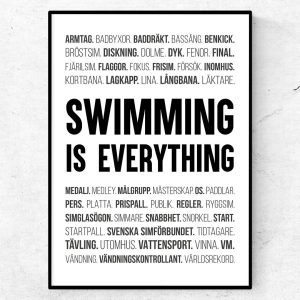 Swimming is everything