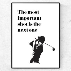 The most important shot